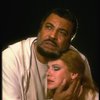 James Earl Jones as Othello and Dianne Wiest as Desdemona in a scene from the Broadway revival of the play "Othello." (New York)