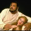 James Earl Jones as Othello and Dianne Wiest as Desdemona in a scene from the Broadway revival of the play "Othello." (New York)