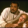 James Earl Jones as Othello and Dianne Wiest as Desdemona in a scene from the Broadway revival of the play "Othello." (New York)