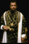 James Earl Jones as Othello in a scene from the Broadway revival of the play "Othello." (New York)