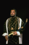 James Earl Jones as Othello in a scene from the Broadway revival of the play "Othello." (New York)