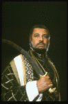 James Earl Jones as Othello in a scene from the Broadway revival of the play "Othello." (New York)