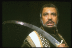 James Earl Jones as Othello in a scene from the Broadway revival of the play "Othello." (New York)