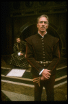 L-R) James Earl Jones as Othello and Christopher Plummer as Iago in a scene from the Broadway revival of the play "Othello." (New York)