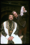 James Earl Jones as Othello and Christopher Plummer as Iago in a scene from the Broadway revival of the play "Othello." (New York)