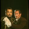 James Earl Jones as Othello and Christopher Plummer as Iago in a scene from the Broadway revival of the play "Othello." (New York)