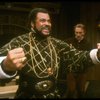 L-R) James Earl Jones as Othello and Christopher Plummer as Iago in a scene from the Broadway revival of the play "Othello." (New York)
