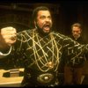 L-R) James Earl Jones as Othello and Christopher Plummer as Iago in a scene from the Broadway revival of the play "Othello." (New York)