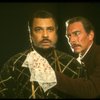 James Earl Jones as Othello and Christopher Plummer as Iago in a scene from the Broadway revival of the play "Othello." (New York)