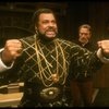 L-R) James Earl Jones as Othello and Christopher Plummer as Iago in a scene from the Broadway revival of the play "Othello." (New York)