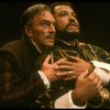 James Earl Jones as Othello and Christopher Plummer as Iago in a scene from the Broadway revival of the play "Othello" (New York)