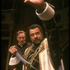 L-R) James Earl Jones as Othello and Christopher Plummer as Iago in a scene from the Broadway revival of the play "Othello." (New York)