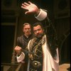 L-R) James Earl Jones as Othello and Christopher Plummer as Iago in a scene from the Broadway revival of the play "Othello." (New York)