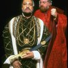 L-R) James Earl Jones and David Sabin in a scene from the Broadway revival of the play "Othello." (New York)