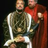 L-R) James Earl Jones and David Sabin in a scene from the Broadway revival of the play "Othello." (New York)