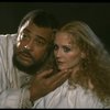 James Earl Jones as Othello and Cecilia Hart as Desdemona in a scene from the Broadway revival of the play "Othello." (New York)