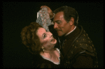 Aideen O'Kelly as Emilia and Christopher Plummer as Iago in a scene from the Broadway revival of the play "Othello." (New York)