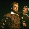 L-R) Kelsey Grammer as Cassio and Christopher Plummer as Iago in a scene from the Broadway revival of the play "Othello." (New York)