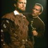 L-R) Kelsey Grammer as Cassio and Christopher Plummer as Iago in a scene from the Broadway revival of the play "Othello." (New York)