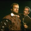 L-R) Kelsey Grammer as Cassio and Christopher Plummer as Iago in a scene from the Broadway revival of the play "Othello." (New York)