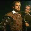 L-R) Kelsey Grammer as Cassio and Christopher Plummer as Iago in a scene from the Broadway revival of the play "Othello." (New York)