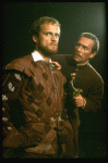 L-R) Kelsey Grammer as Cassio and Christopher Plummer as Iago in a scene from the Broadway revival of the play "Othello." (New York)