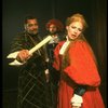 James Earl Jones, Raymond Skipp, and Dianne Wiest in a scene from the Broadway revival of the play "Othello"