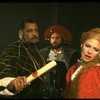 James Earl Jones, Raymond Skipp, and Dianne Wiest in a scene from the Broadway revival of the play "Othello"