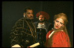 James Earl Jones, Raymond Skipp, and Dianne Wiest in a scene from the Broadway revival of the play "Othello"