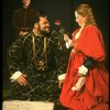 L-R) Christopher Campbell, James Earl Jones and Dianne Wiest in a scene from the Broadway revival of the play "Othello." (New York)