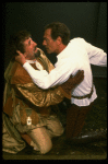 L-R) Raymond Skipp and Christopher Plummer in a scene from the Broadway revival of the play "Othello." (New York)