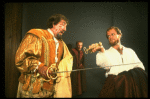 Graeme Campbell, Christopher Plummer, and Kelsey Grammer in a scene from the Broadway revival of the play "Othello"