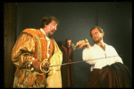 Graeme Campbell, Christopher Plummer, and Kelsey Grammer in a scene from the Broadway revival of the play "Othello"