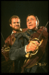 L-R) Kelsey Grammer and Richard Dix in a scene from the Broadway revival of the play "Othello." (New York)