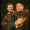 L-R) Kelsey Grammer and Richard Dix in a scene from the Broadway revival of the play "Othello." (New York)