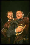 L-R) Kelsey Grammer and Richard Dix in a scene from the Broadway revival of the play "Othello." (New York)