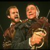 L-R) Kelsey Grammer and Richard Dix in a scene from the Broadway revival of the play "Othello." (New York)