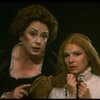 L-R) Aideen O'Kelly and Dianne Wiest in a scene from the Broadway revival of the play "Othello." (New York)