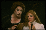 L-R) Aideen O'Kelly and Dianne Wiest in a scene from the Broadway revival of the play "Othello." (New York)