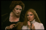 L-R) Aideen O'Kelly and Dianne Wiest in a scene from the Broadway revival of the play "Othello." (New York)