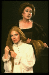 R-L) Aideen O'Kelly and Dianne Wiest in a scene from the Broadway revival of the play "Othello." (New York)