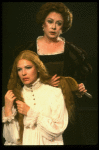 R-L) Aideen O'Kelly and Dianne Wiest in a scene from the Broadway revival of the play "Othello." (New York)