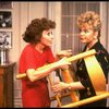 R-L) Actresses Sally Struthers and Rita Moreno in a scene from the Broadway revival of the play "The Odd Couple." (New York)