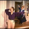 R-L) Actresses Sally Struthers and Rita Moreno in a scene from the Broadway revival of the play "The Odd Couple." (New York)