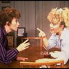 R-L) Actresses Sally Struthers and Rita Moreno in a scene from the Broadway revival of the play "The Odd Couple." (New York)