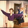 R-L) Actresses Sally Struthers and Rita Moreno in a scene from the Broadway revival of the play "The Odd Couple." (New York)