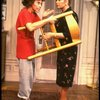 R-L) Actresses Sally Struthers and Rita Moreno in a scene from the Broadway revival of the play "The Odd Couple." (New York)