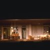 Set design for the Broadway revival of the play "The Odd Couple" by David Mitchell. (New York)