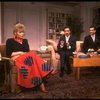 L-R) Actors Sally Struthers, Lewis J. Stadlen and Tony Shalhoub in a scene from the Broadway revival of the play "The Odd Couple." (New York)