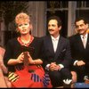 L-R) Actors Sally Struthers, Lewis J. Stadlen and Tony Shalhoub in a scene from the Broadway revival of the play "The Odd Couple." (New York)